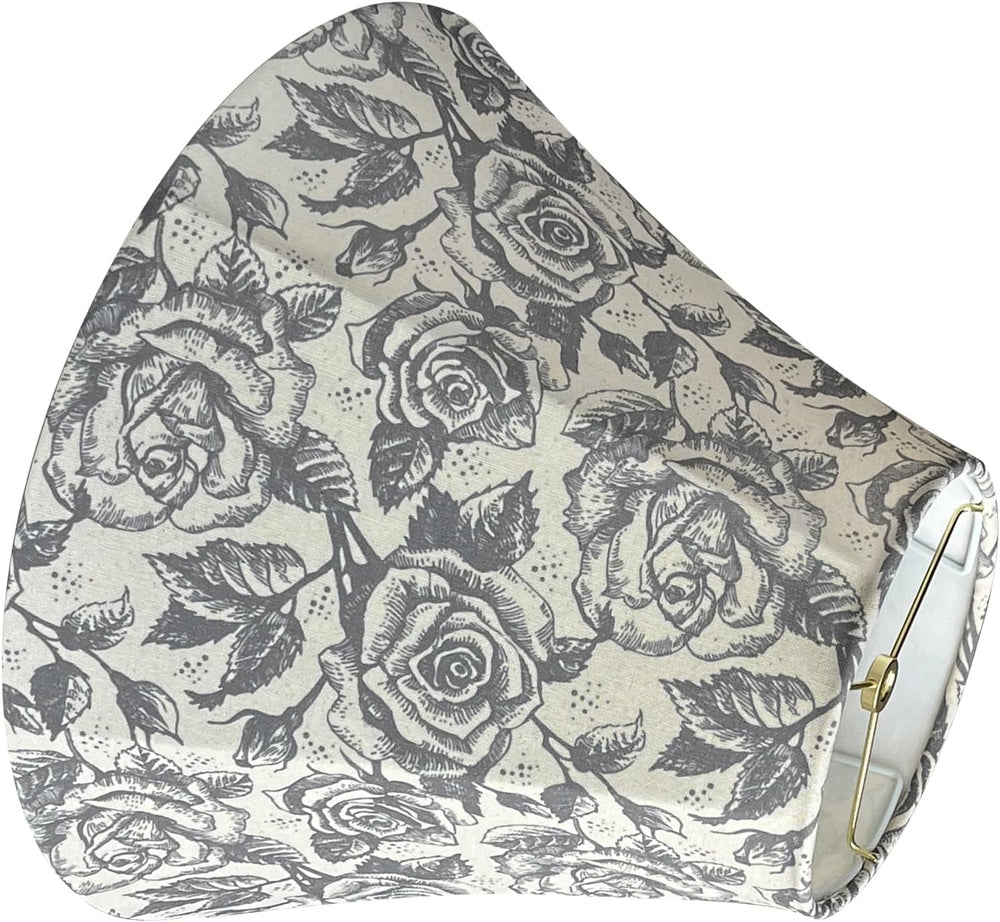 Bell Printed Lamp Shades,7''Top x 15''Bottom x 10.5''...