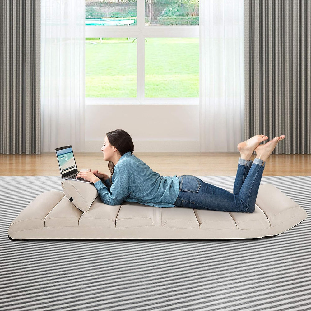 Moccha Floor Chairs for Adults, Floor Lounger with Adjustable Backrest