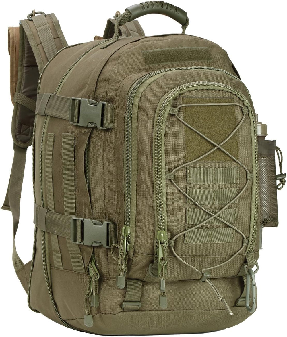 Large Tactical Backpack for Men, 64L Expandable Military Backpack with MOLLE ...