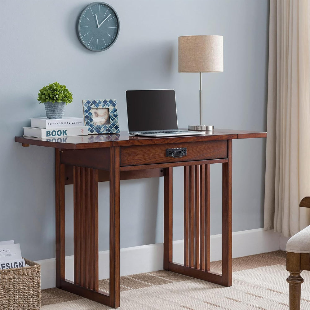 Leick Home Mission Desk, 32", Mission Oak