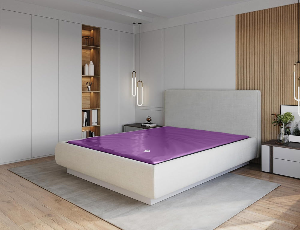 Blue Magic - Waveless 90%, Hardside Water Bed Mattress, Contains Four Wave Re...