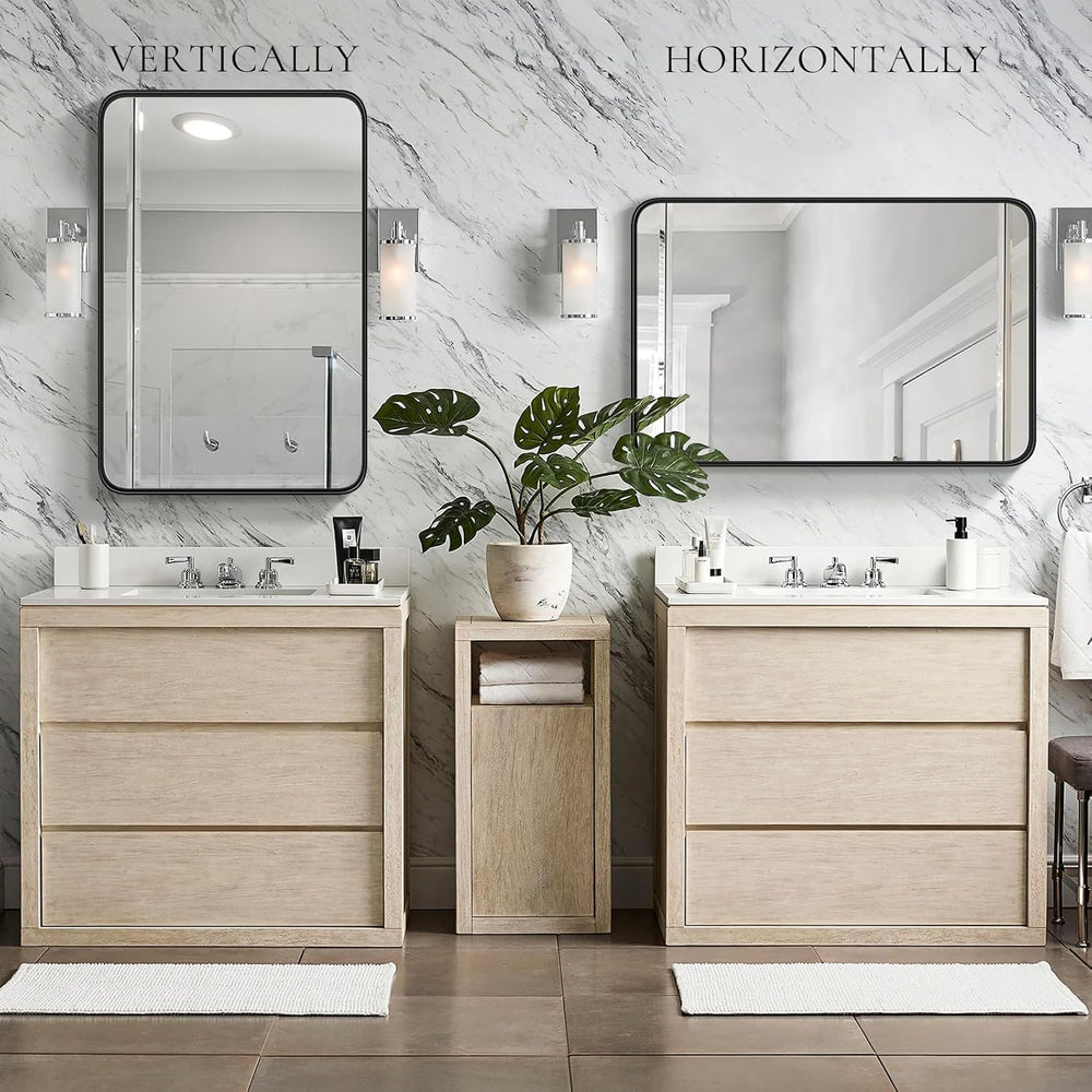 NEWBULIG Bathroom Wall Mirror Over Sink, Vanity Mirror, 30x40 Inch