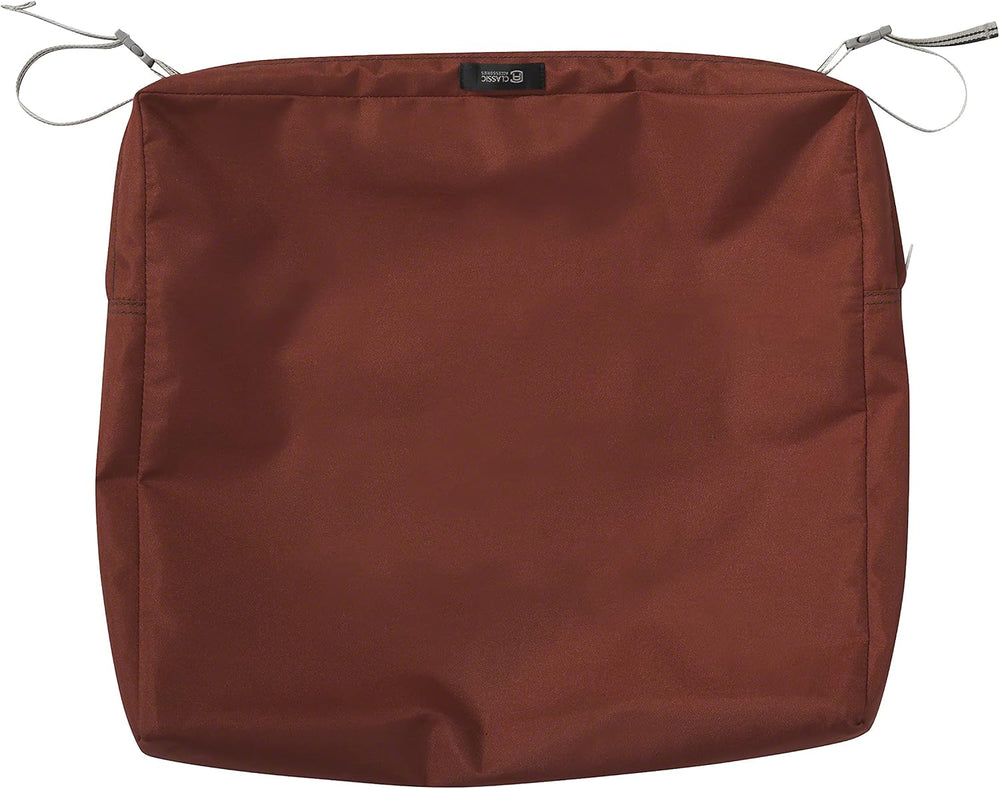 Classic Accessories Ravenna Water-Resistant 22 x 21 x 3 Inch Patio Seat Cushi...