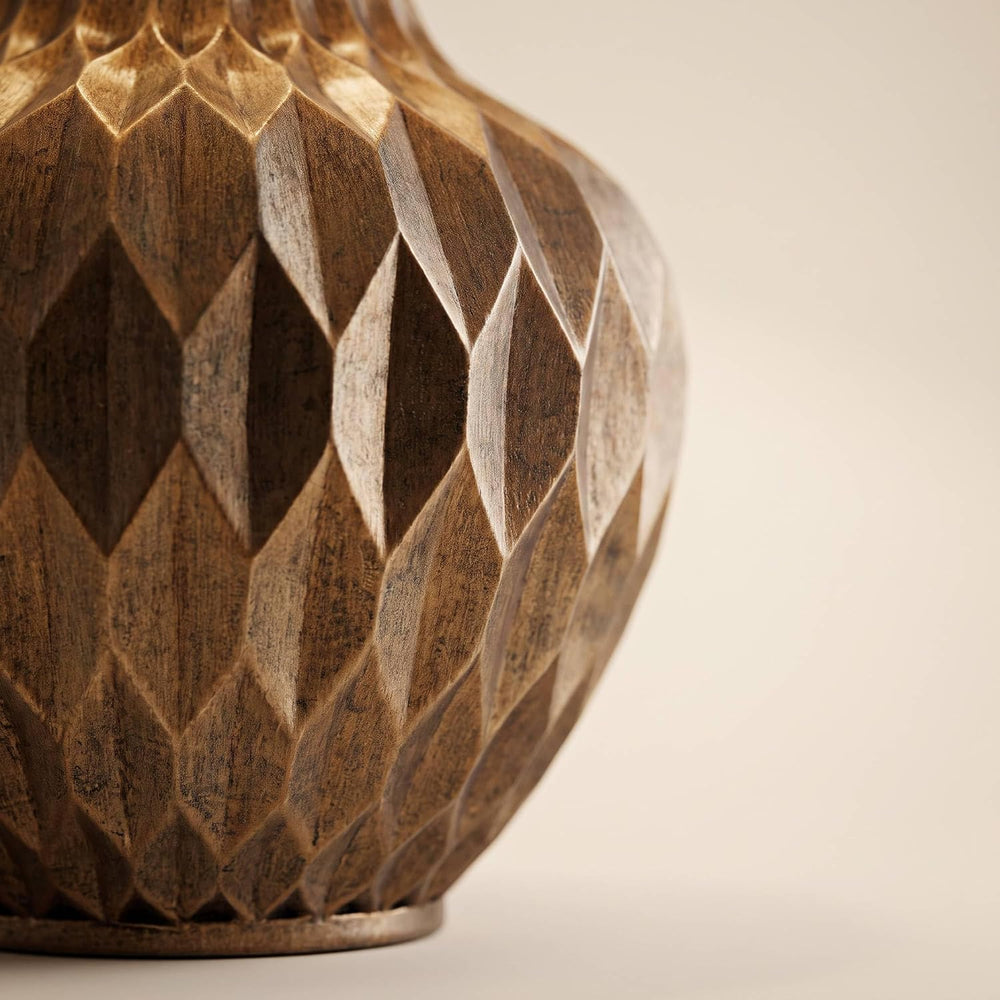 Buckhead 22" High Table Lamp Warm Bronze Brown Accent Geometric Urn