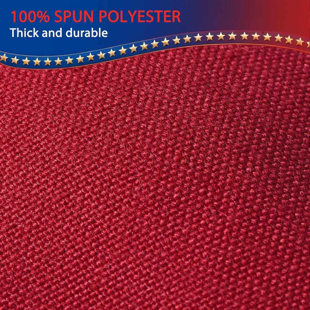 American Flag for Outside 4x6 FT, Deluxe Heavy Duty Spun Polyster, TearProof ...