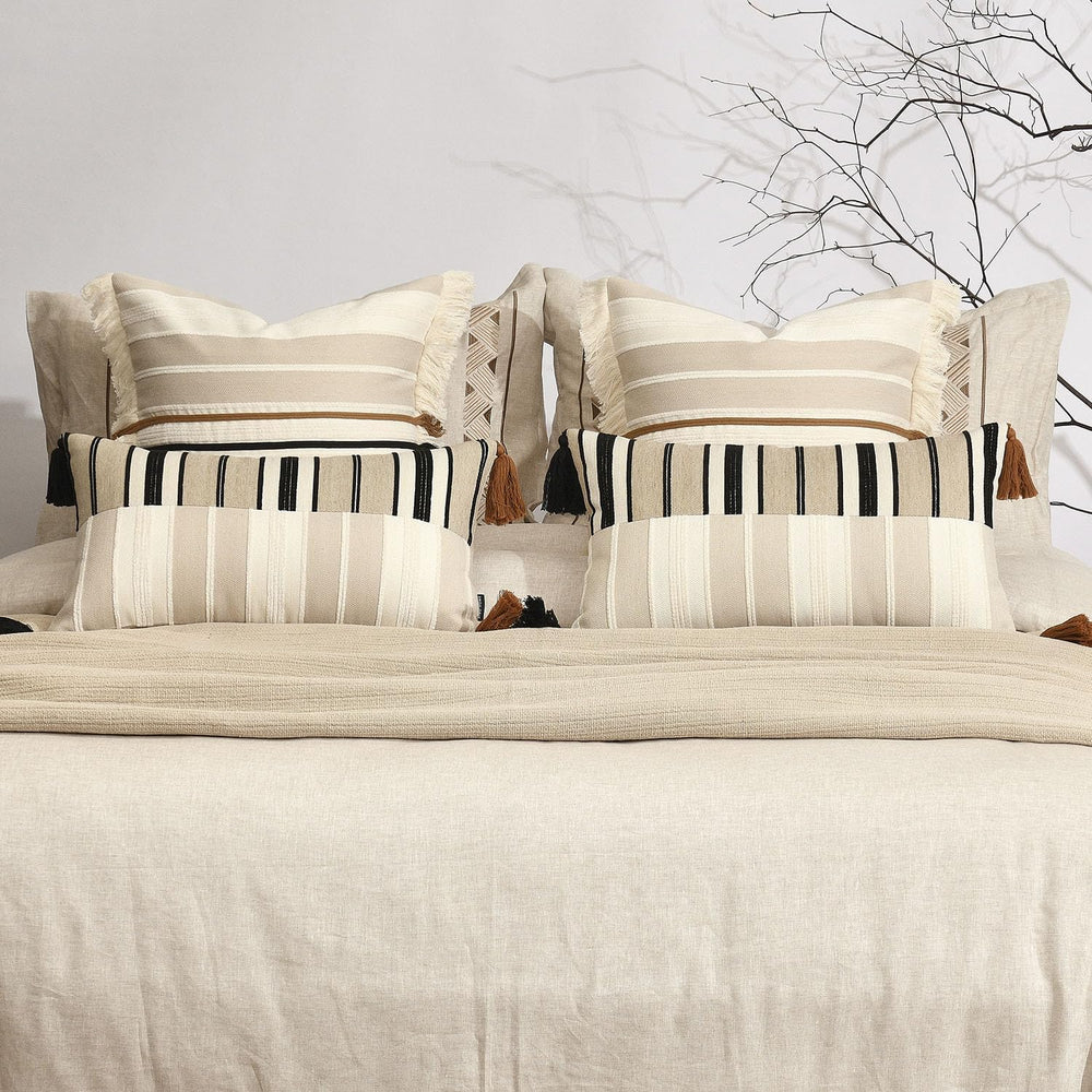 Boho Lumbar Pillow Cover 14x24 Inch