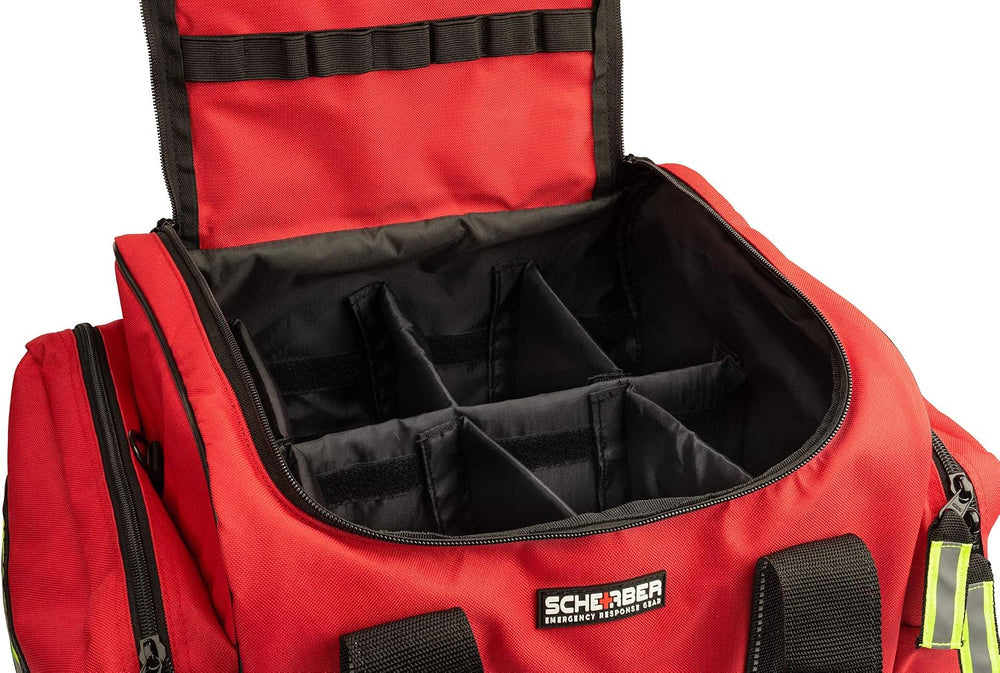 Scherber First Responder Fully-Stocked Large Professional Essentials EMT/EMS ...