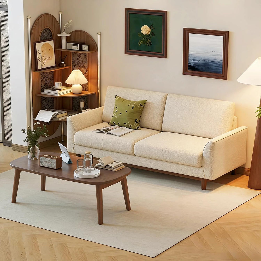 Foldable Coffee Table, Coffee Tables for Living Room, Foldable Legs Minimalis...