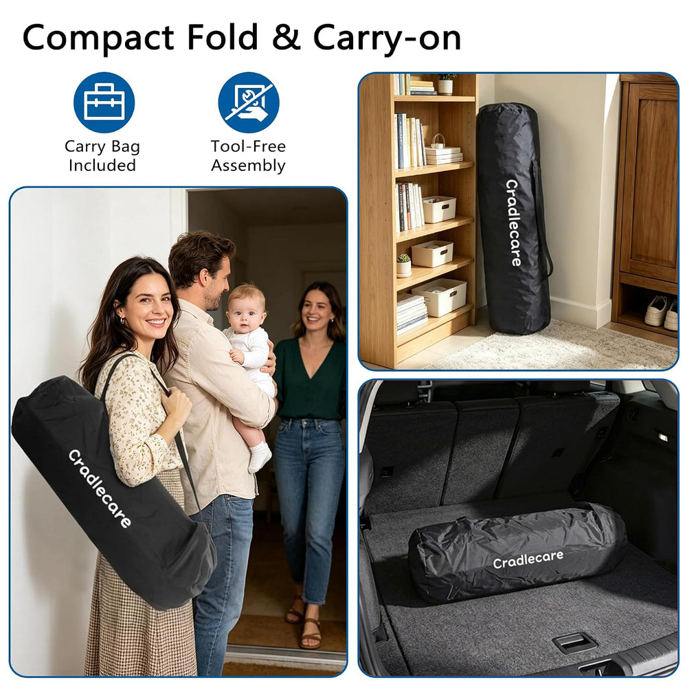 4-in-1 Pack and Play Playard with Bassinet & Changing Table