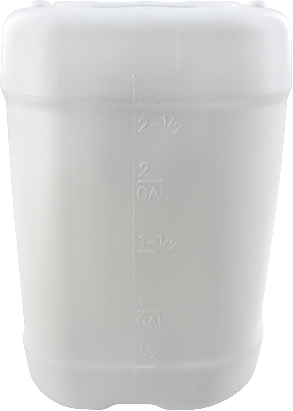 White 2.5 Gallon Samson Stacker Water Storage, Sturdy, Stackable
