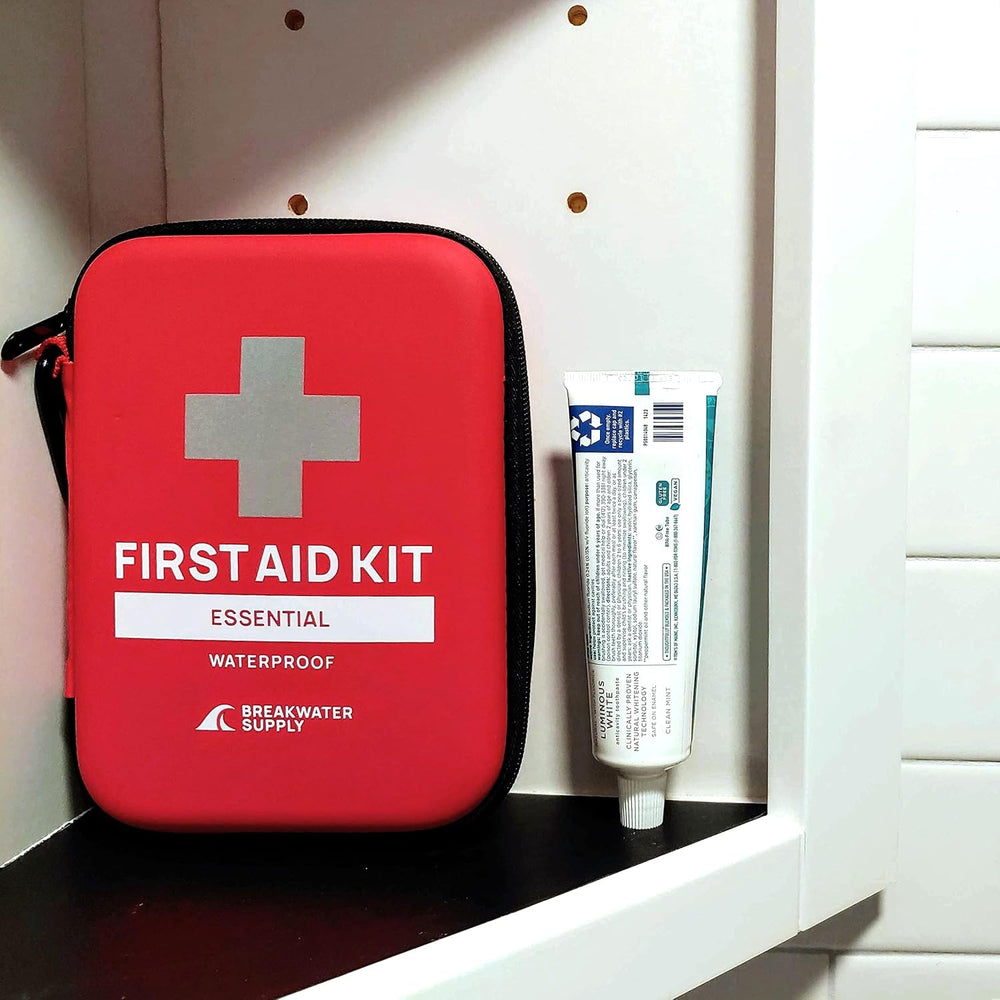 Breakwater Supply All Purpose Waterproof First Aid Kit for Car Home Office