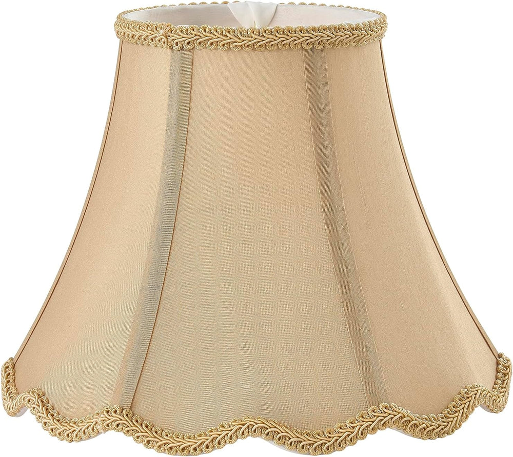 Uno Lamp Shade,Scalloped Lamp Shade 5" Top x 10" Bottom x 7.5"...