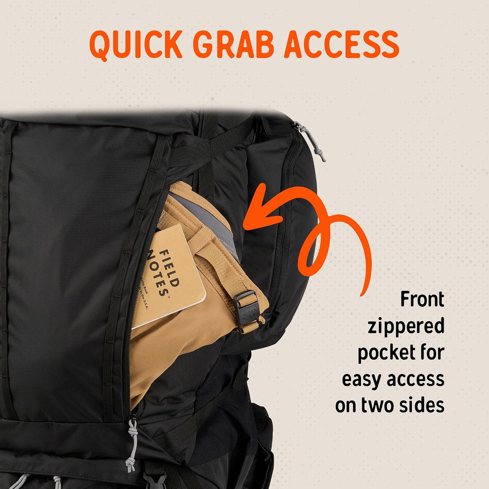 Kelty Coyote 60-105 Liter Internal Frame Backpack - Hiking, Backpacking, Trav...