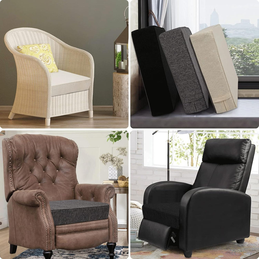 BUYUE Lifting Cushion for Elderly to Stand Up, 20x20x3 Inch Thick Foam Booste...