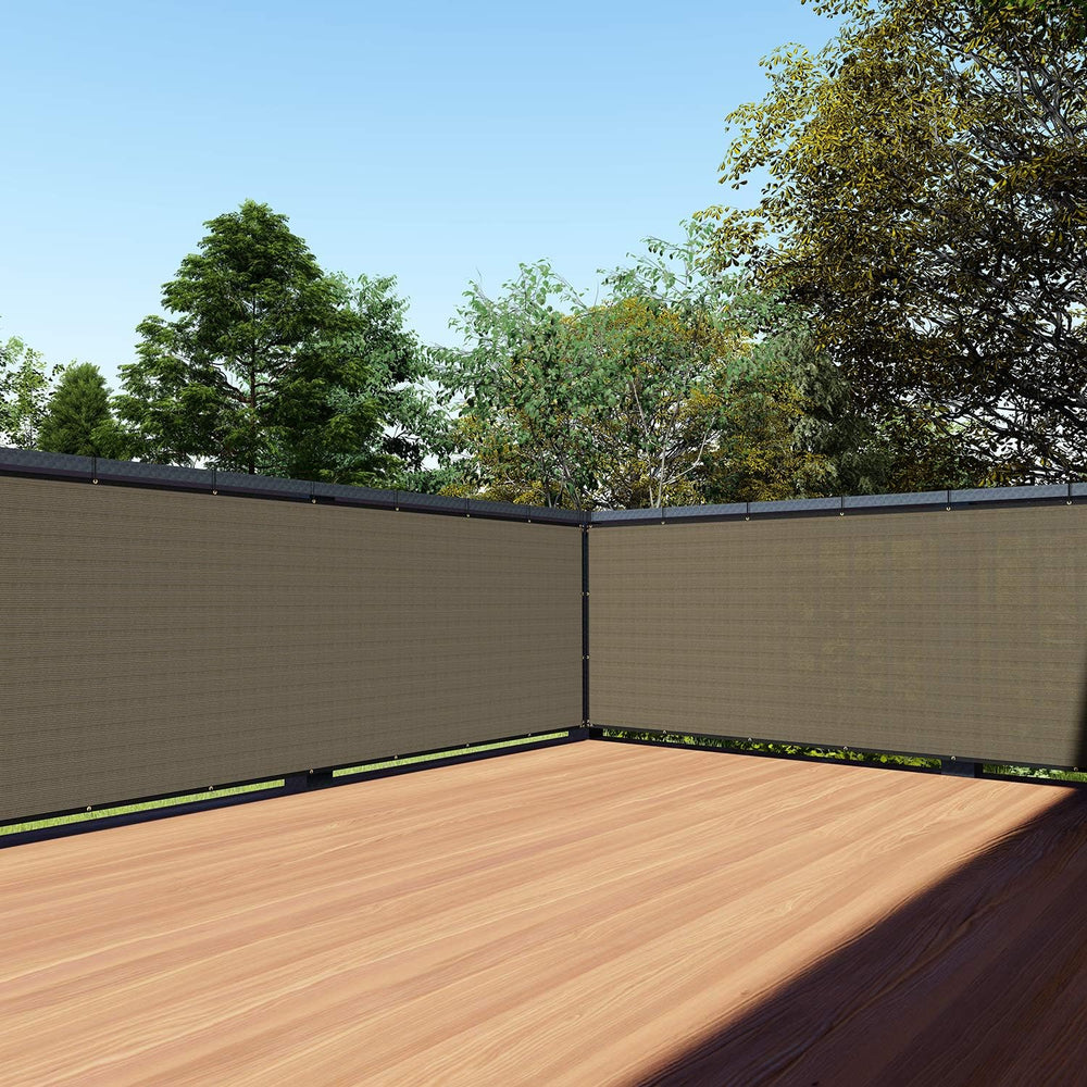 TANG 3' x 50' Balcony Privacy Screen Fence for Apartment Deck Railing...