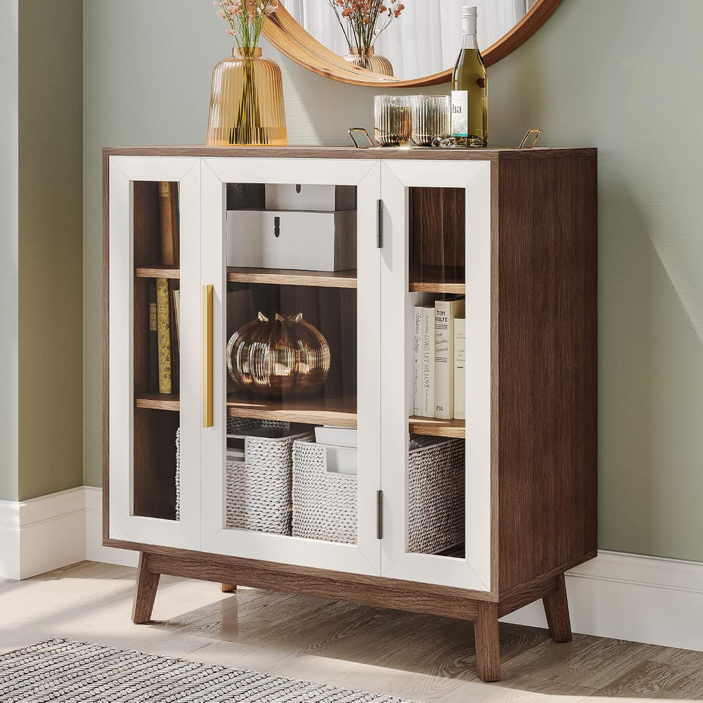 BELLEZE 31" Storage Cabinet-White