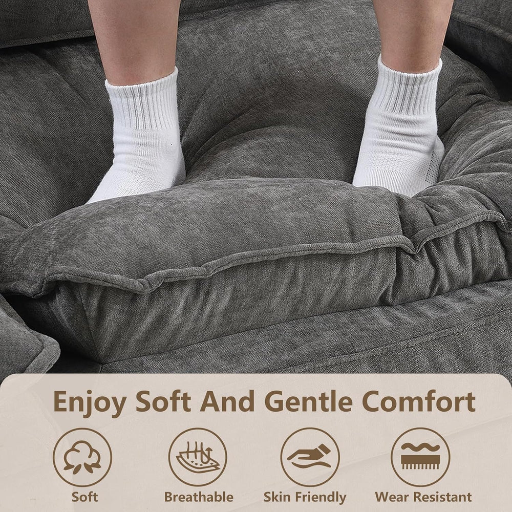 Modular Sectional Couch for Living Room, U Shaped Comfy Sofa
