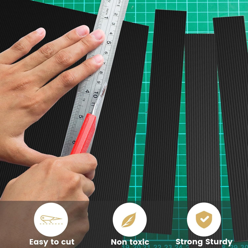 2 Pack Corrugated Plastic Board for Indoor and Outdoor Use, 4 Mm Thick Poster...