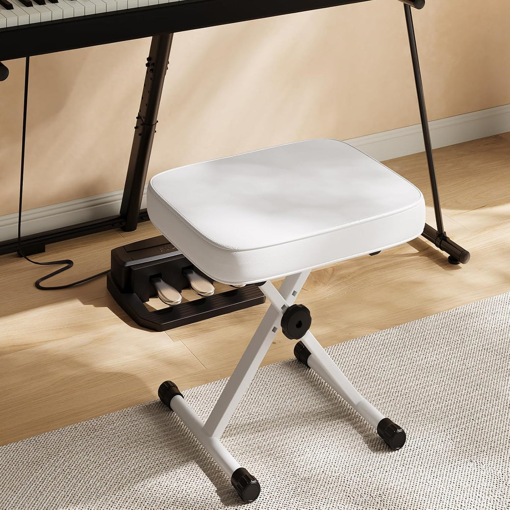 DUMOS Plastic Folding Chairs with Sturdy Metal Frame for Home