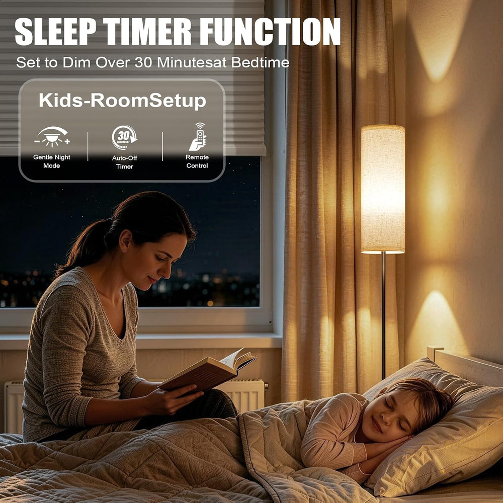 Floor Lamps for Living Room - Standing Lights with Remote and App