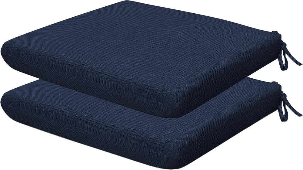 Honeycomb Outdoor Heritage Set of 2 Seat Pads for Patio Seating, 18 x 17.5