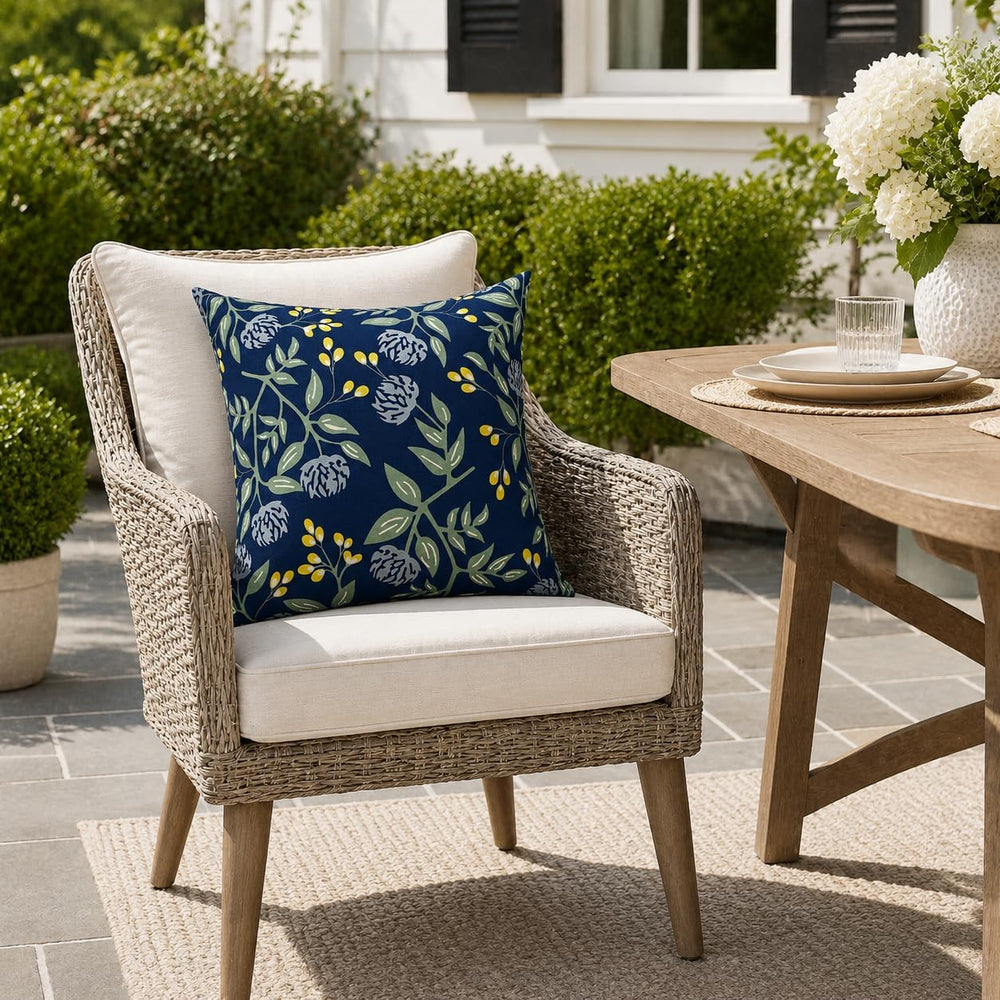 Waterproof Outdoor Throw Pillows with Inserts 18 x 18 Inch