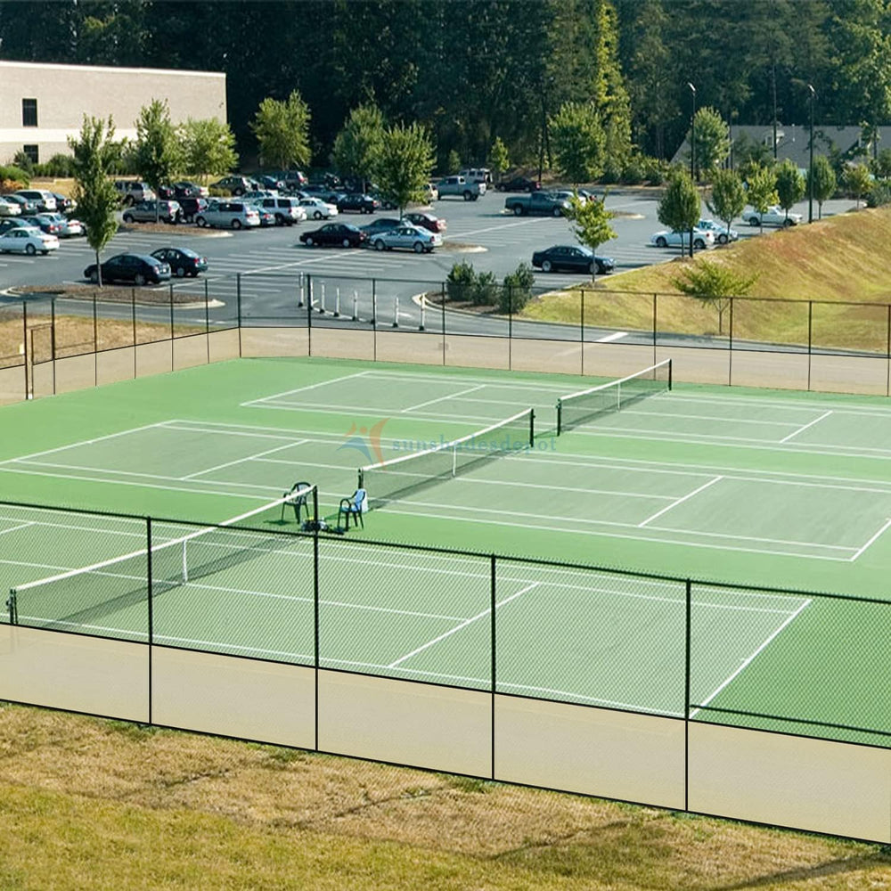 TANG Fence Privacy Screen Beige 6 Feet x 25 Feet Outdoor Shade Cloth with Gro...