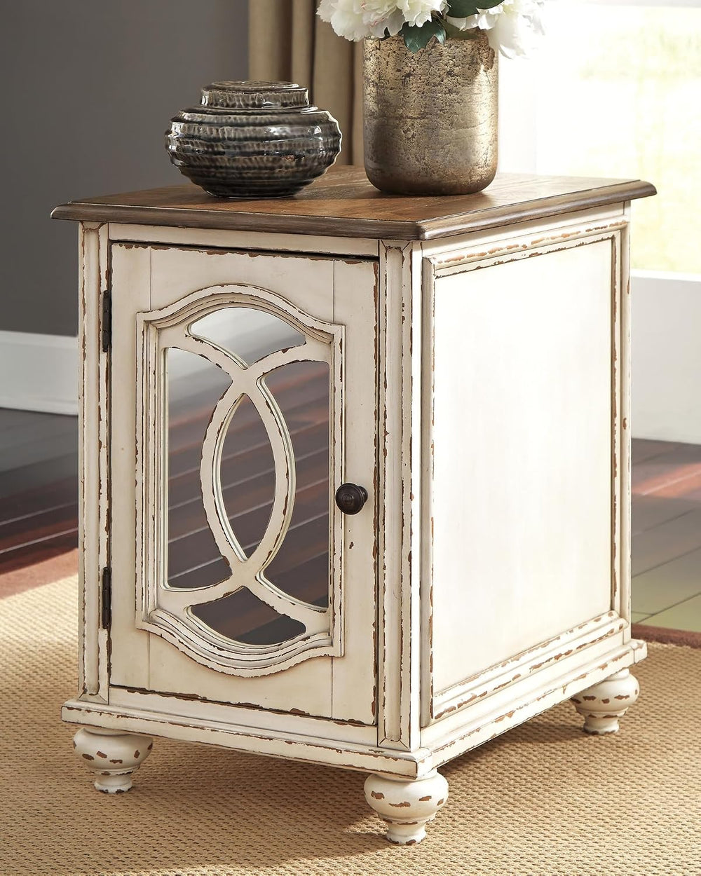 Signature Design by Ashley Realyn Chairside End Table with Storage