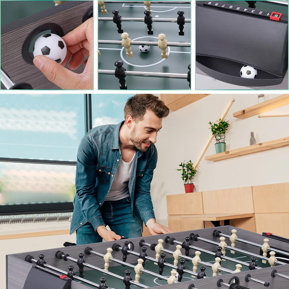 RAYKEEP 4-in-1 Foldable Multi Game Table for Home, Game Room