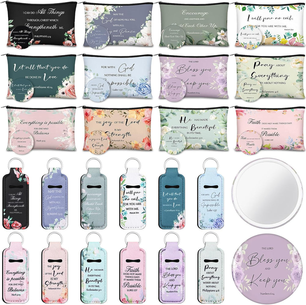 Marsui 36 Pcs Christian Gifts for Women Mother's Day Church, 12 Set Chris...