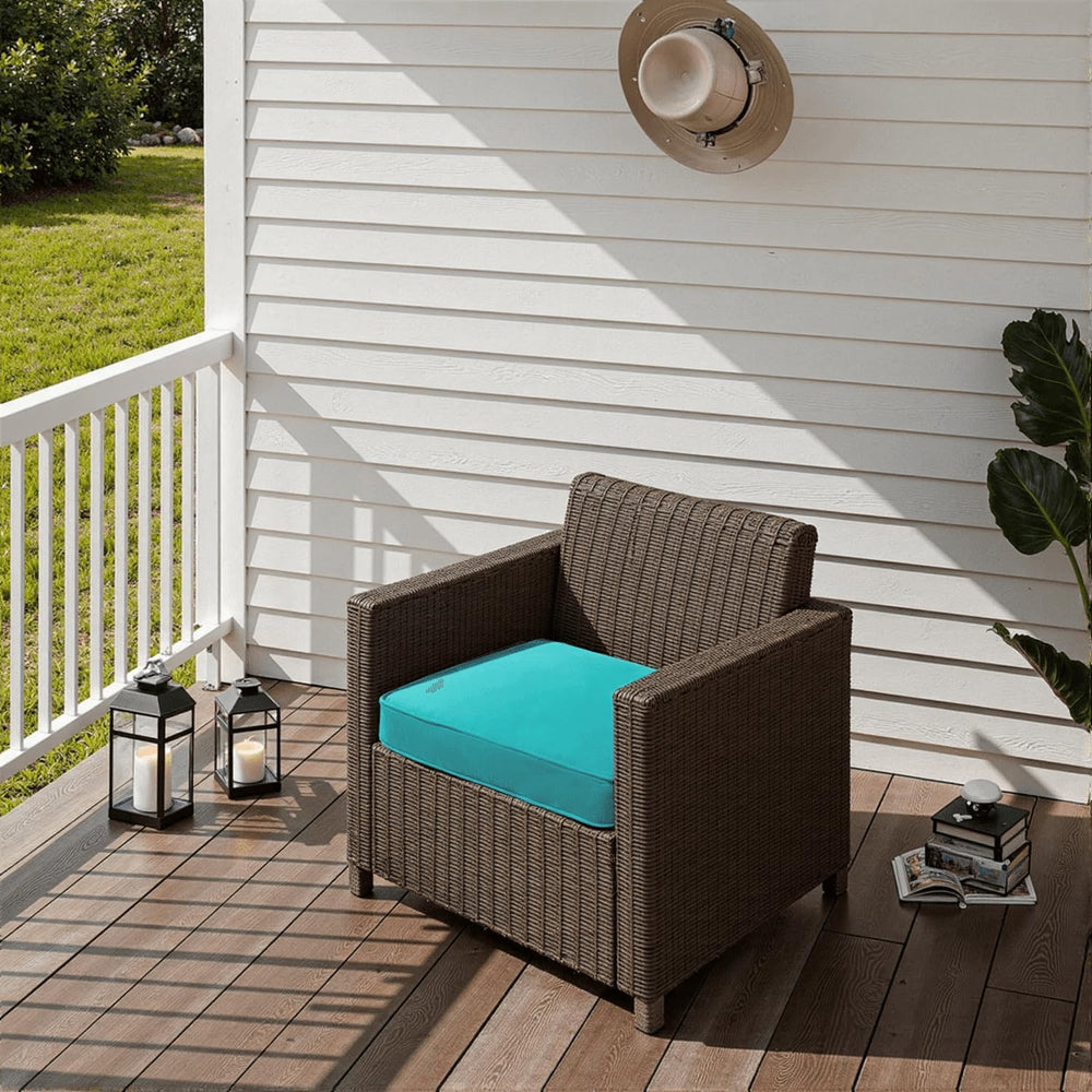 PatioGlow Outdoor Chair Cushions 20 x 20 x 3 Inch, Waterproof & Fade Resi...