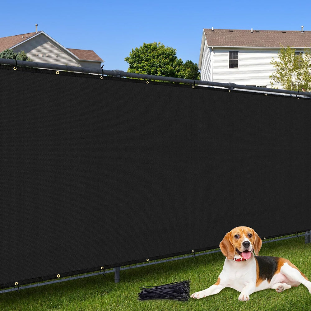 6ft x50ft Privacy Screen Fence 90% Blockage Heavy Duty Protective Covering Me...
