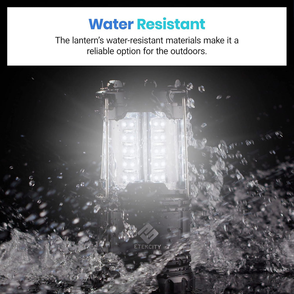 Etekcity LED Camping Lanterns, Battery Included, 4 Pack