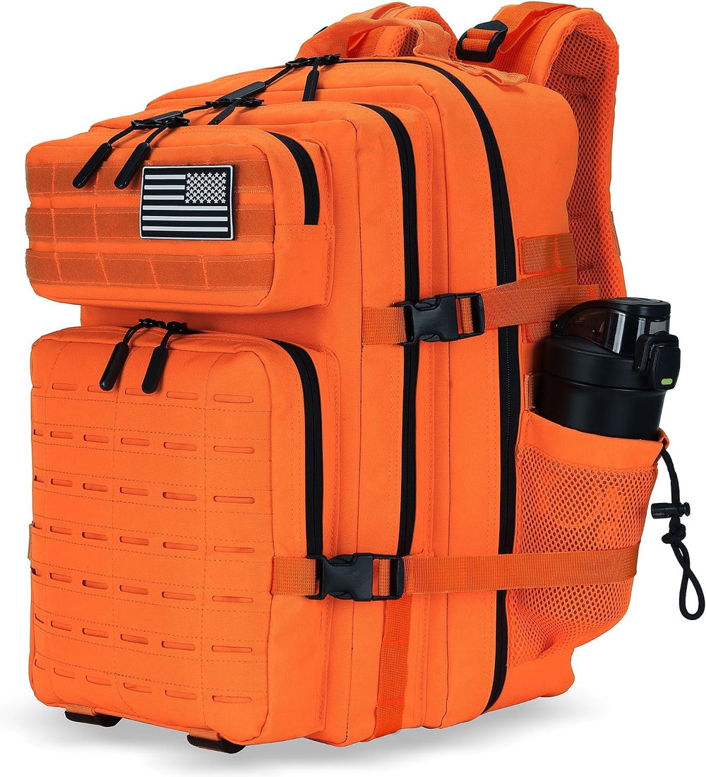 Military Tactical Backpack 45L/25L 3 Day Assault Pack Molle Daypack Hiking Ba...