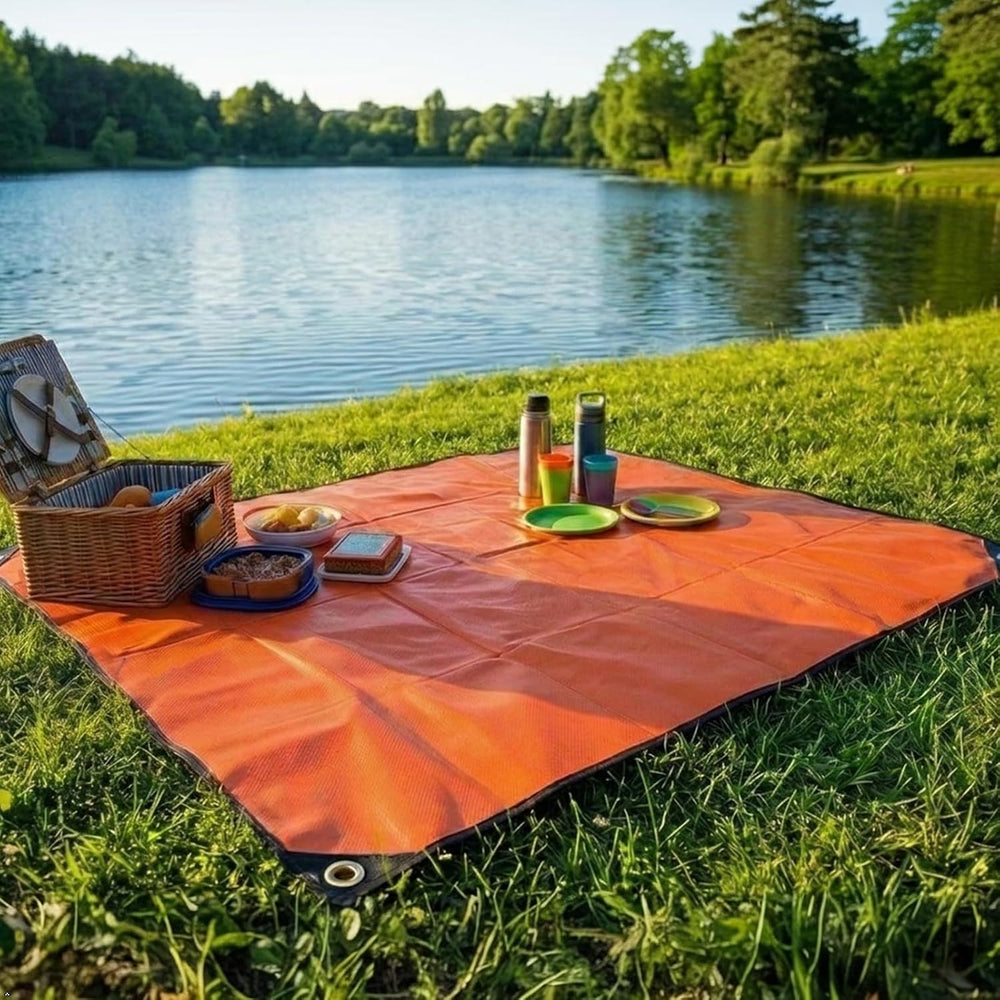 60"x82" Insulated Tarp Heavy Duty Emergency Blanket for Car,Camping