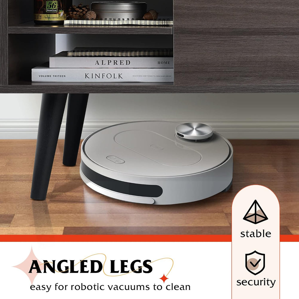 WLIVE Lift Top Coffee Table with Hidden Storage, Adjustable Shelf, Grey