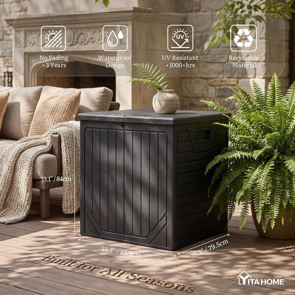 YITAHOME 150 Gallon Large Outdoor Deck Box