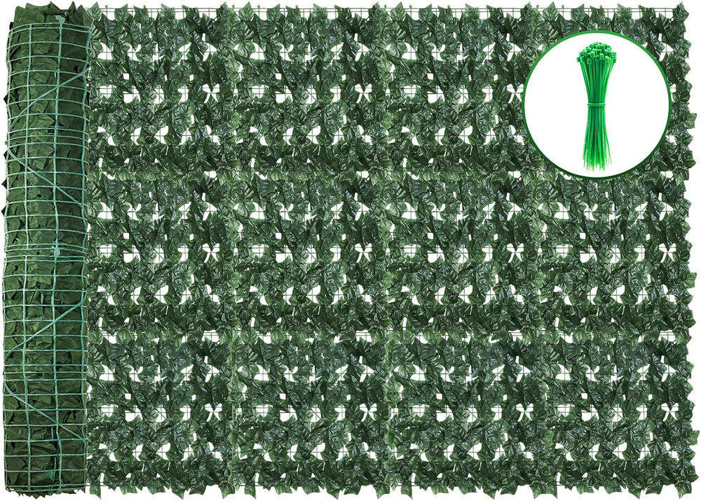 Artificial Ivy Privacy Fence Wall Screen,120X60in Privacy Fence Panels Privac...