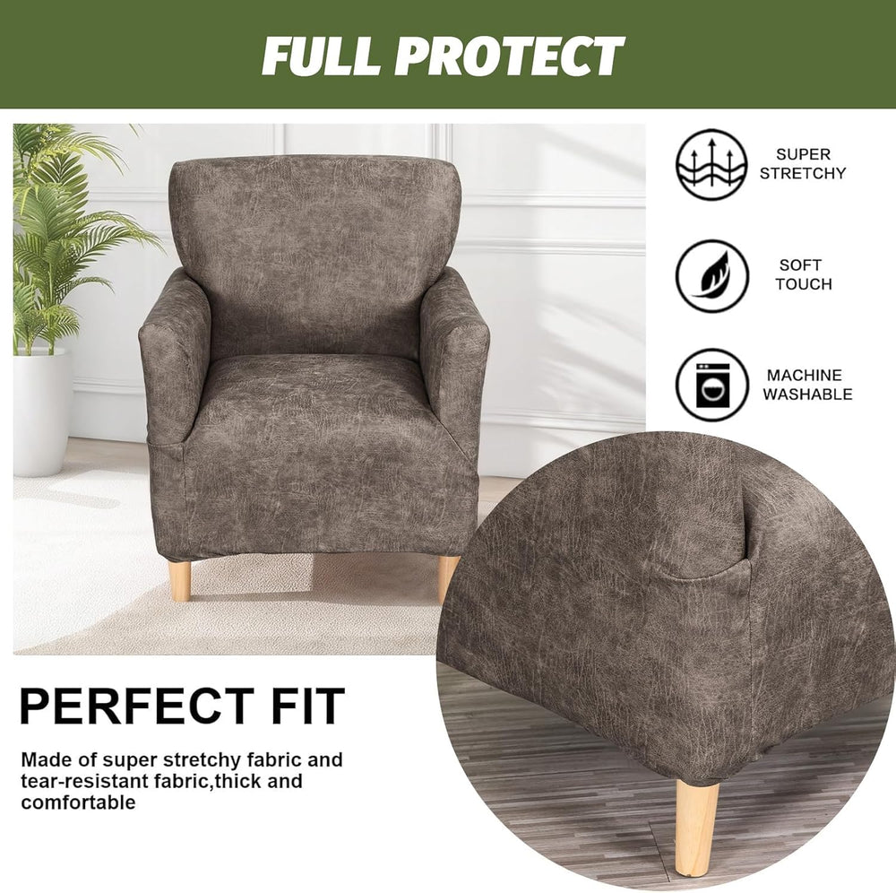 FUANGUI Banquet Armchair Slipcover Chair Covers with Arms