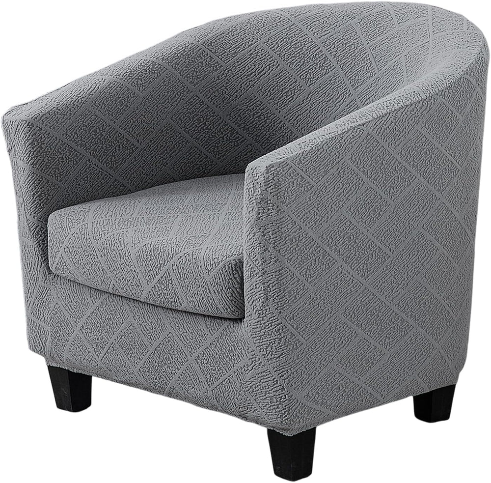 Club Chair Slipcover 2Piece Stretch Tub Chair Slipcover Armchair Sofa Cover