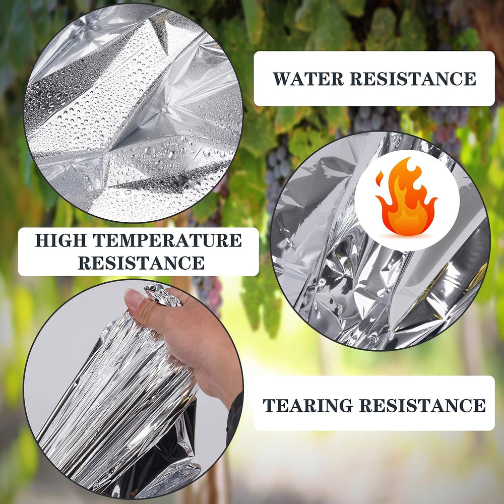 30 Pack Plant Growth Mylar Films High Reflective Mylar Sheets Garden Greenhou...