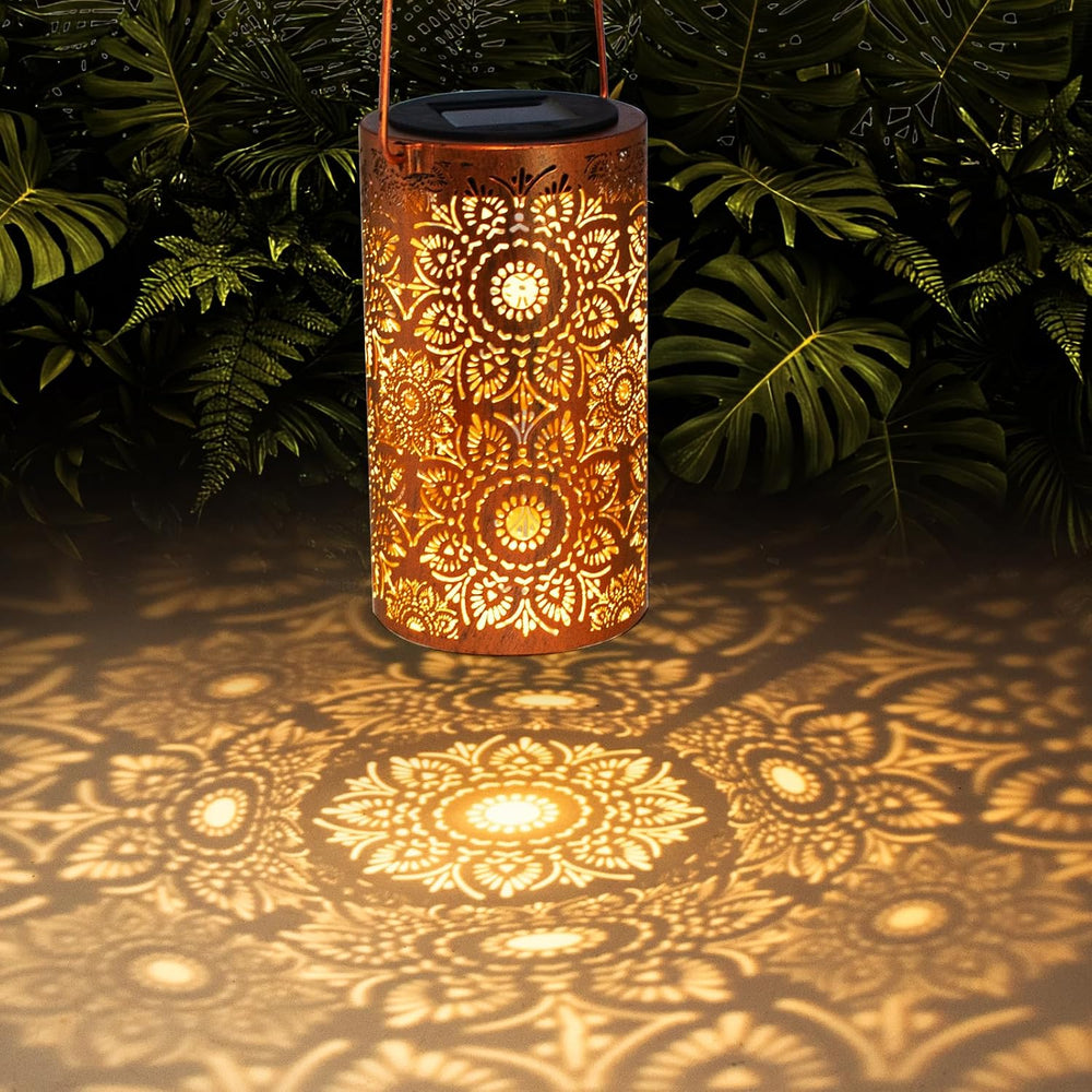 DIBIEECN Birthday Gifts for Women Mom Grandma Wife, Solar Lanterns Outdoor Wa...