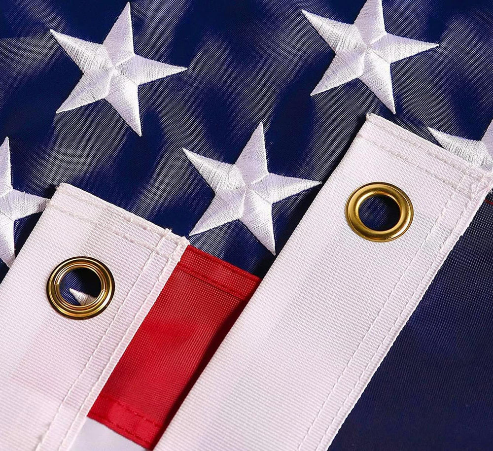 American Flag 6x10 ft: Long Lasting and Heavy Duty Nylon US Flags