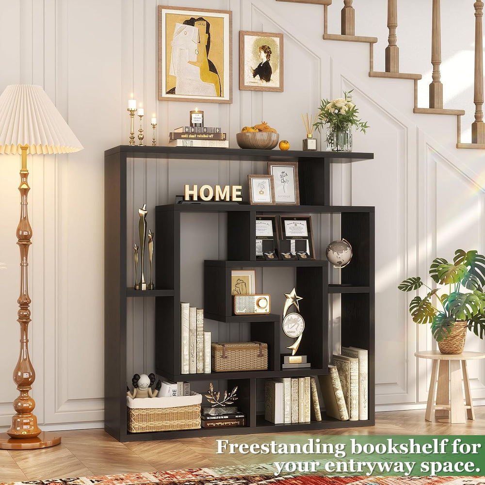 Geometric Wall Mounted Shelf, Freestanding Display Shelves for Collectibles