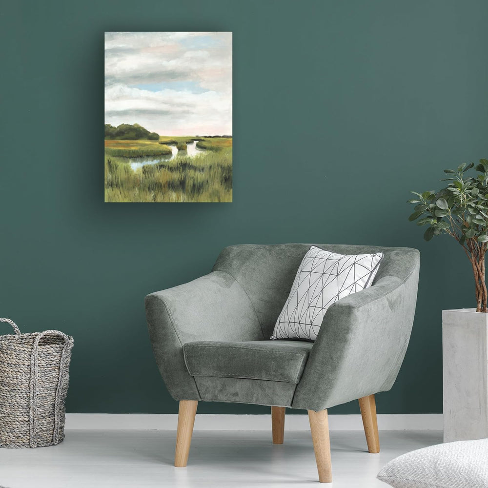 Wrapped Canvas Wall Art - Naomi McCavitt 'Marsh Landscapes I' Wall Ar...