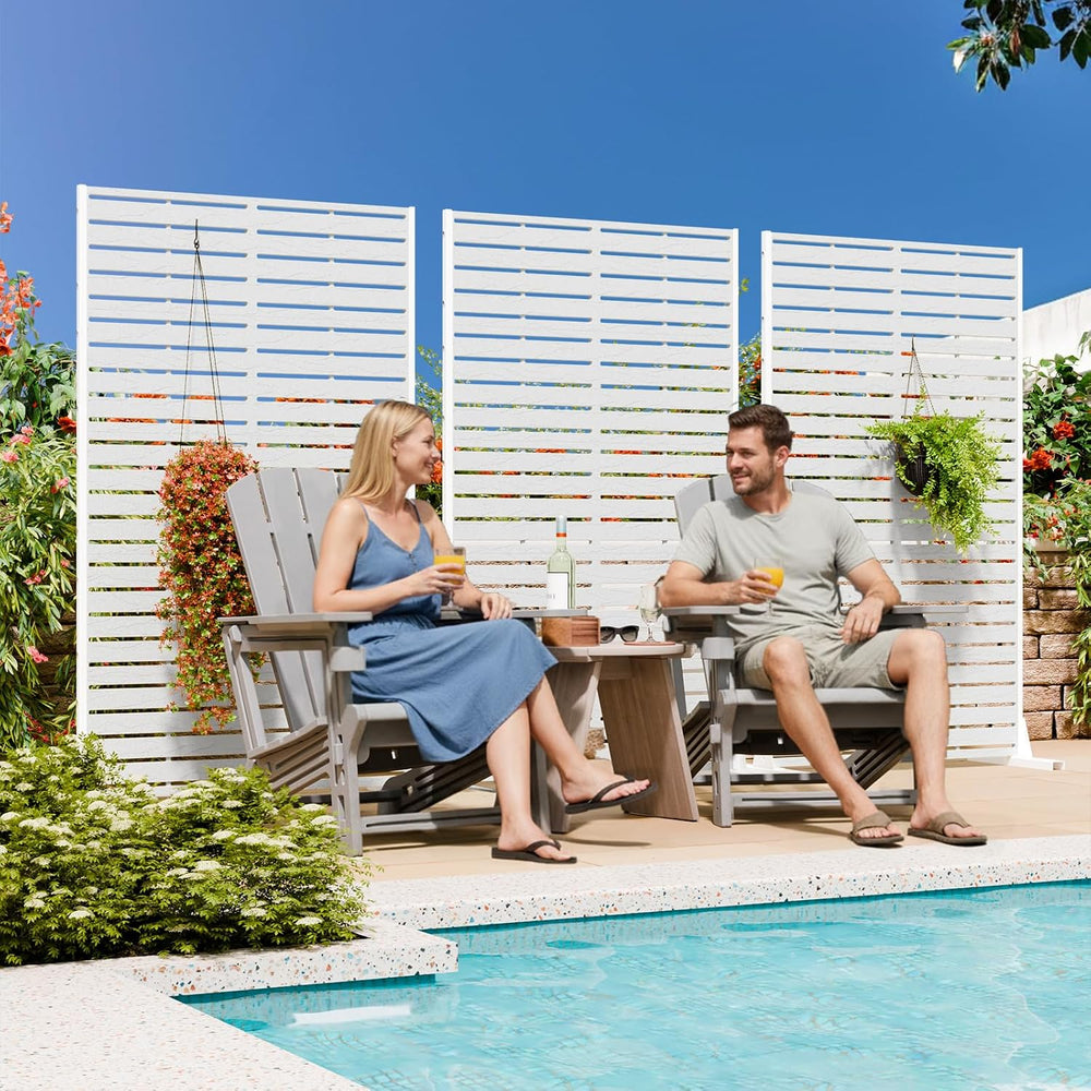 60" Privacy Screen Outdoor Privacy Fence Panel for Patio