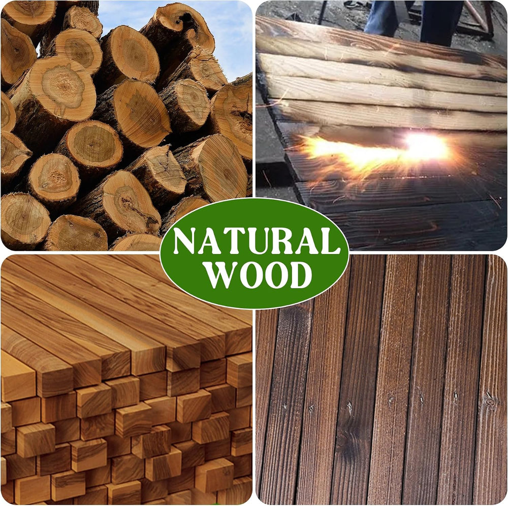 Wood Lattice Fence Panels for Outside 13.4"x78.8" Expandable Natura...