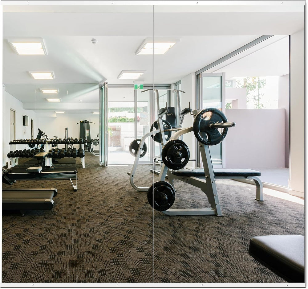 Delma Gym Mirrors for Home Gym, 54"x30" 2PCS Large Full Body Mirror...