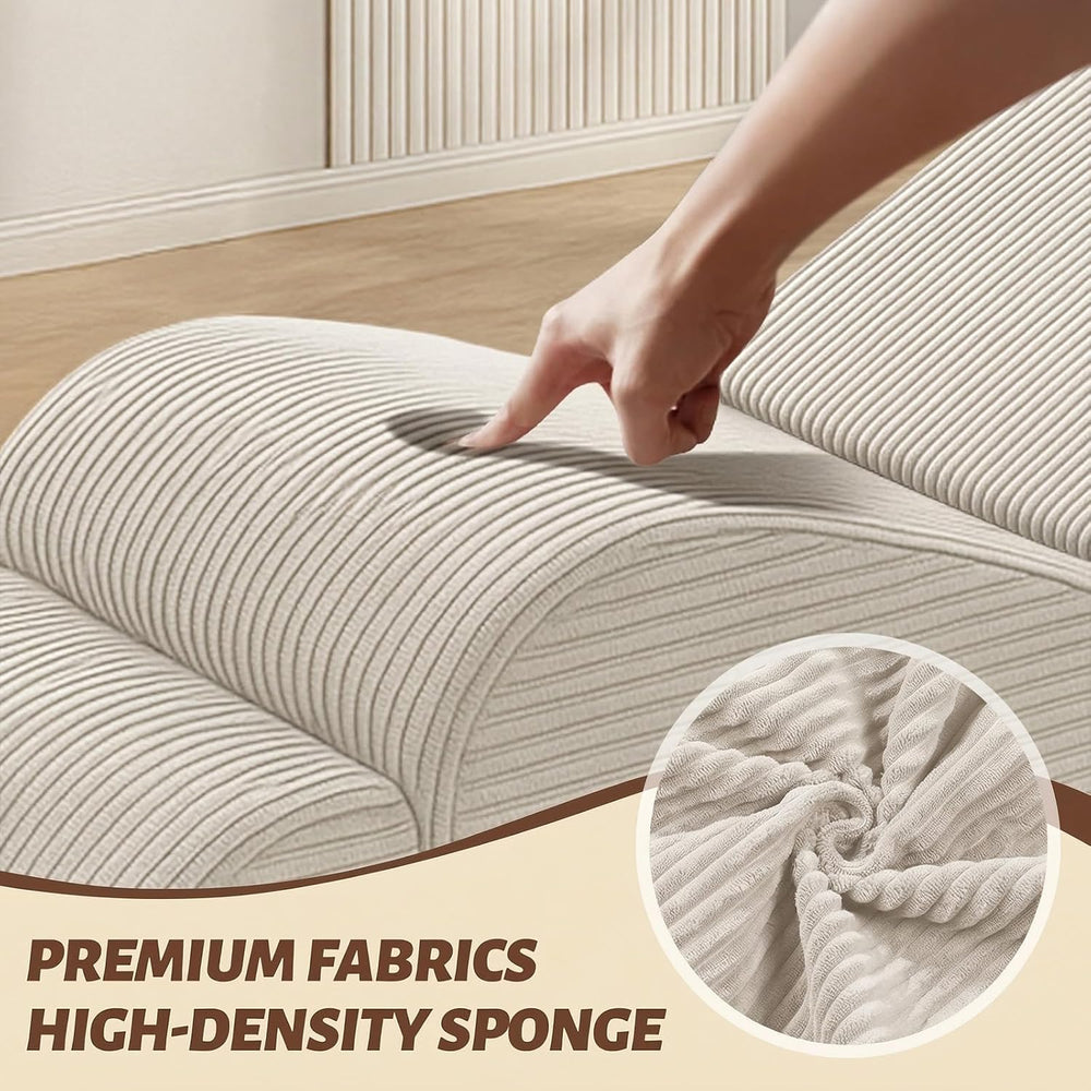 Yoga Chair Lounge for Adult, Ergonomic Foam Chaise Lounge Chair Indoor with S...