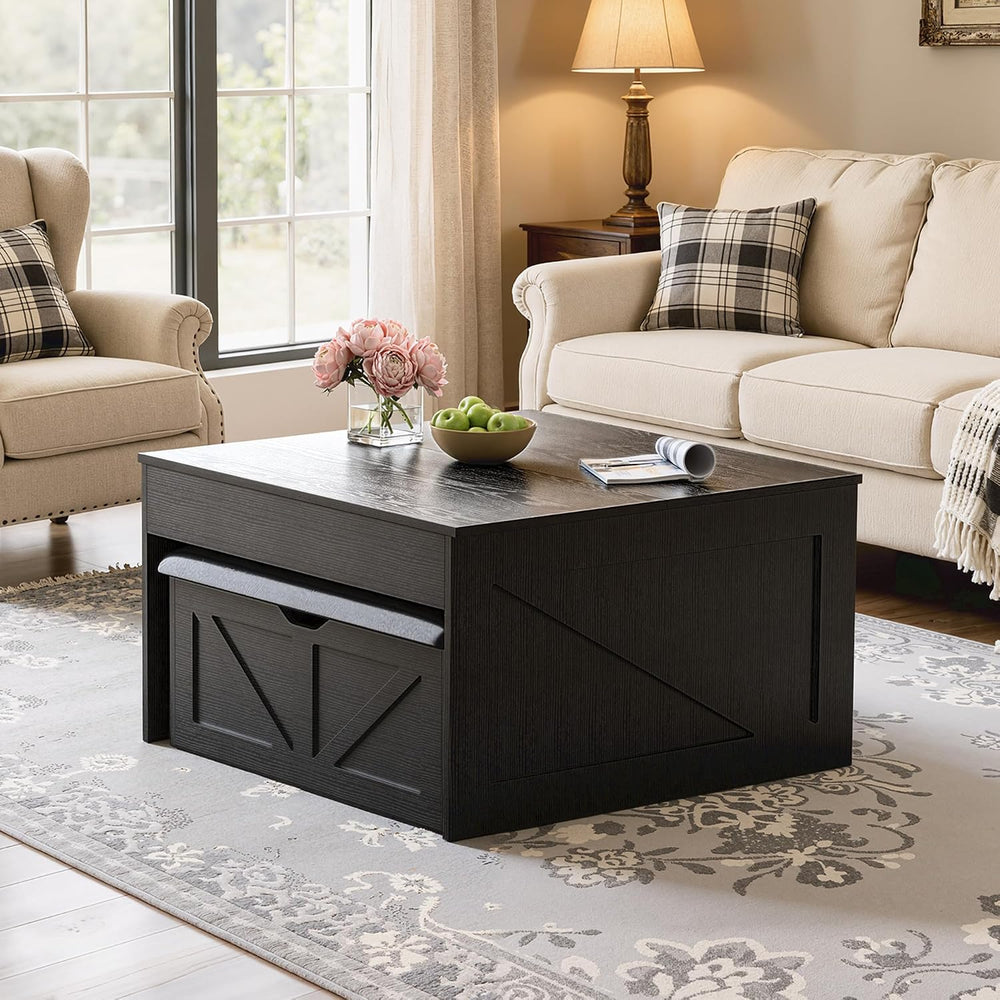 31.5" Lift Top Coffee Table with Storage